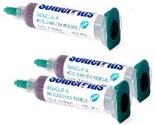 Solder Paste features colored labeling for identification.