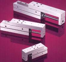 Slide units provide precision linear motion.