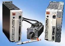 AC Servo Drive/Motor suits small machine tool applications.