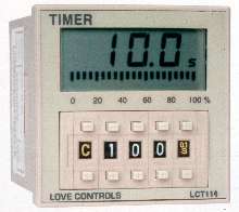 Digital Timer features 1/16 DIN package.