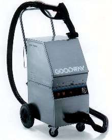 Steam Cleaner includes chemical injection for extra cleaning.