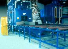Automated Blast Cleaner suits steel fabricators.