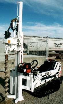 Auger can be used in confined spaces.