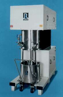 Double Planetary Mixer offers sealed gearbox design.