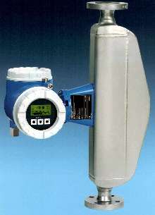 Coriolis Sensor measures mass flow of corrosive fluids.
