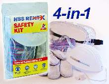 Safety Kit is suited for tool renters.