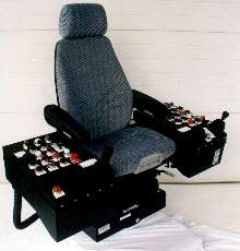 Operator Armchair System is fully adjustable.