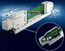 Optical Micrometer uses built-in CMOS camera.