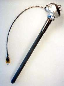Thermowell withstands oxidizing environments to 3600°F.