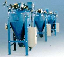 Material Handling System provides pneumatic conveying.