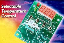 Temperature Controller offers user selectable heating/cooling.