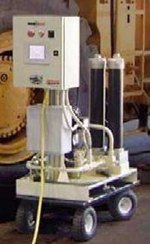 Filtration System offers automated flushing and filling.