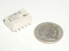 Microminiature Relay offers sealed surface mount packaging.