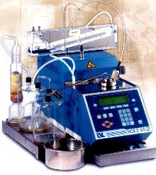 Evaporation Loss Analyzer provides automated lubricant testing.