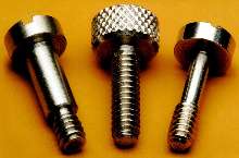 Screws are available in stainless steel.