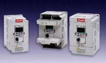 Adjustable-Frequency Drives range from 1/2 to 5 hp.