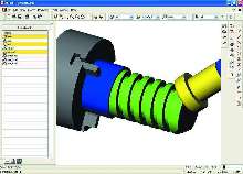 CAM Software combines mill-turn and turning-cutting cycles.