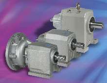 In-Line Gear Reducers offer double reduction and low noise.