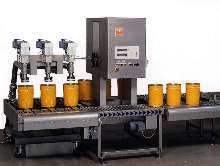 Gravimetric Filler can fill 6 pails simultaneously.