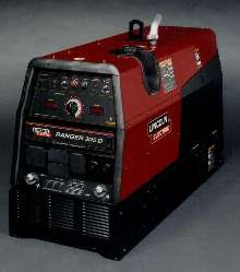 Welding Generator has fuel tank that lasts all day.