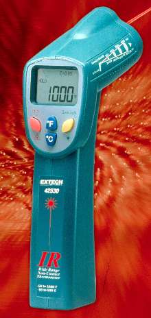 Infrared Thermometer measures to 1,000-