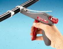 Cable-Tie Tool is ergonomically designed.