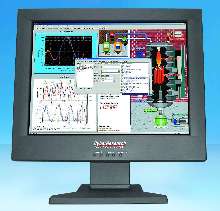 Flat-Panel Monitor suits industrial and laboratory use.