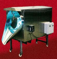 Tumbling Machines use light to decontaminate food.