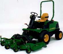 Front Mower has 31 hp diesel engine.