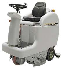 Floor Scrubber cleans up to 43,000 sq ft per hour.