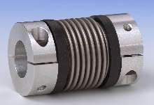 Miniature Bellows Coupling offers clamping hubs.