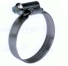 Worm-Drive Clamps reduce friction with smooth band.