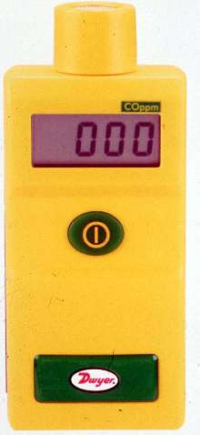 Handheld Meter measures toxic carbon monoxide.