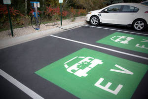 DSTI Installs Electric Vehicle Charging Stations