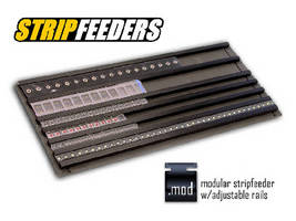Modular Feeder adjusts to accommodate various tape sizes.