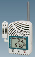 Wireless Data Logger records CO2, temperature, and humidity.