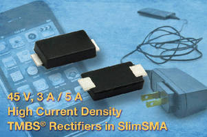 Schottky Rectifiers feature forward currents to 5 A.