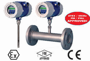 Thermal Mass Flow Meter includes calibration validation feature.