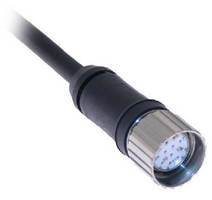 Overmolded Cables and Receptacles come in variety of sizes.