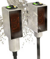 Photoelectric Sensors serve in hygienic, washdown environments.