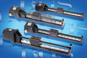 BGS Linear Rails provide rigid and smooth operation.