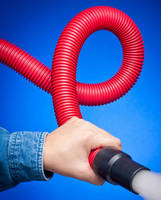 Flexible Vacuum Hose handles high temperatures and detergents.