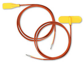 Self-Adhesive Thermocouples have molded silicone design.