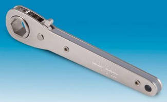 Stainless Steel Ratchet Arm withstands harsh environments.