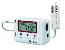 Temperature and Humidity Data Logger features onboard server.