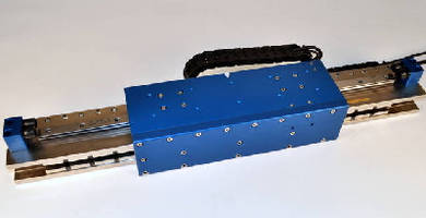 Linear Motor Positioning Stage features 12 in. stroke.