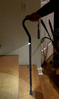 Illuminated Cane aids those with limited vision and mobility.