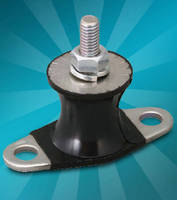 Soft Rubber Mountings isolate light loads.