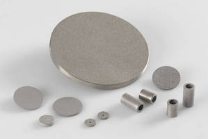 Porous Components/Filters are offered in refractory metals.