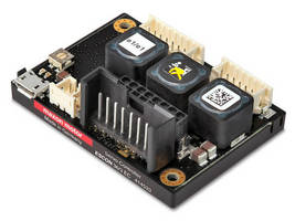 Four-Quadrant PWM Servo Controller delivers 95% efficiency.